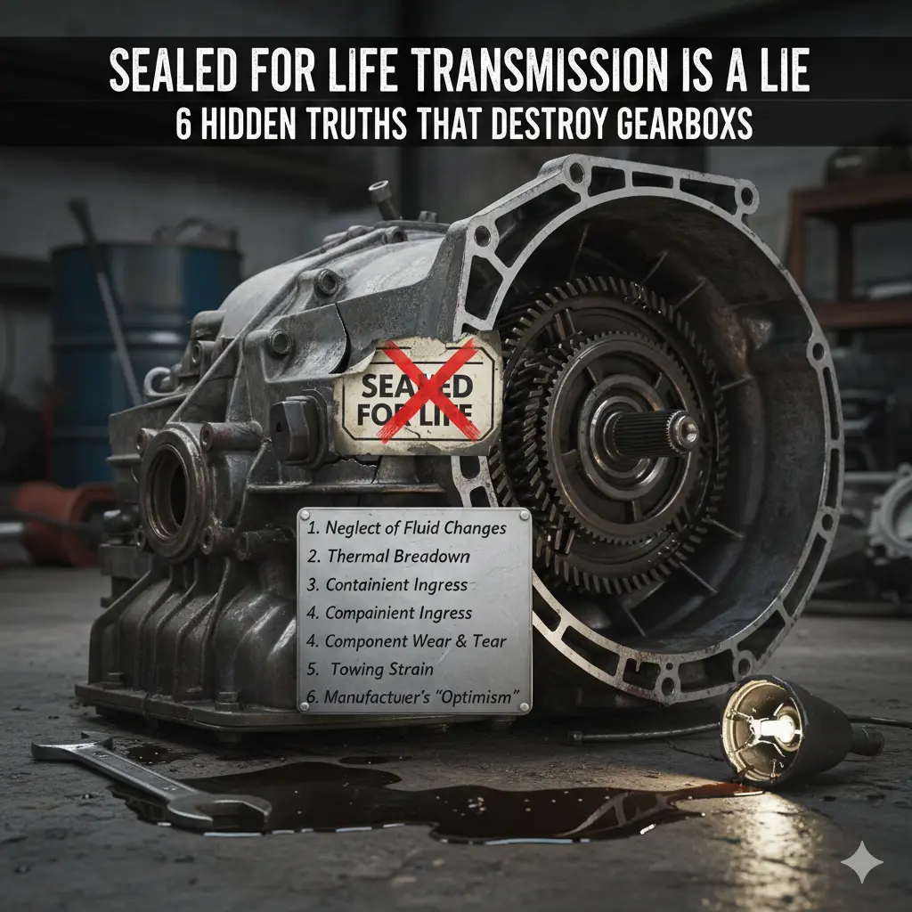 Sealed for Life Transmission Is a Lie: 6 Hidden Truths That Destroy Gearboxes